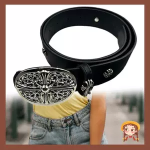 Thắt lưng studded punk cho nữ, điều chỉnh size, da PU bền đẹp, phù hợp với quần jean