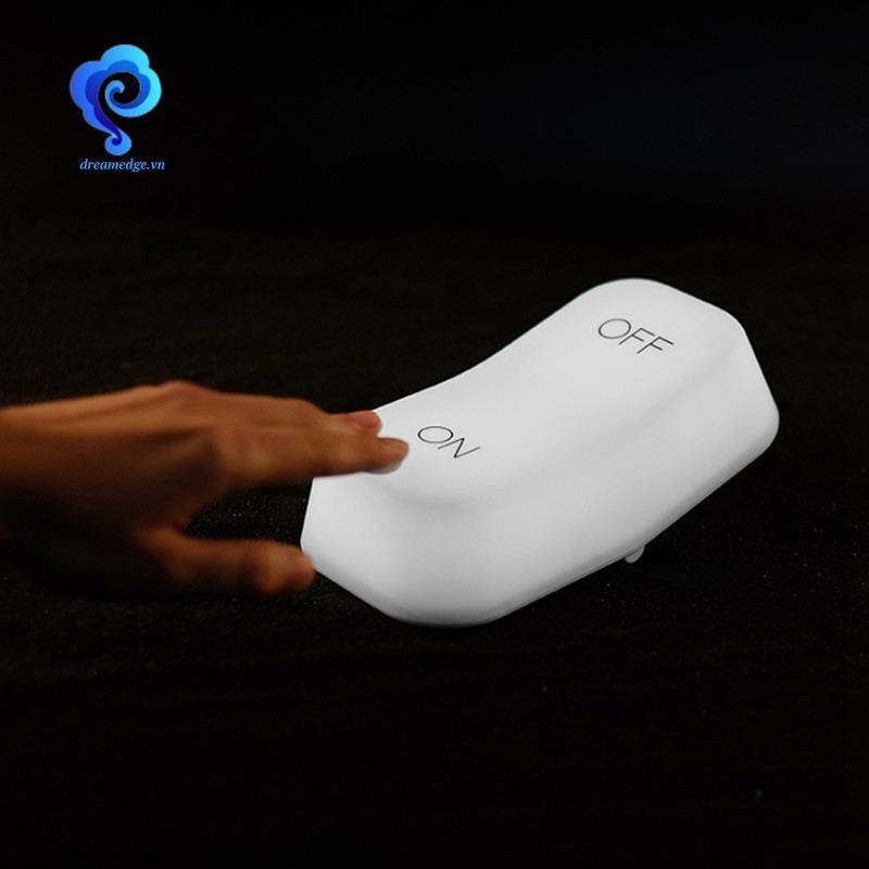 [dreamedge] Đèn LED để bàn cảm biến trọng lực, sạc USB, ánh sáng vàng, dùng cho phòng ngủ, đầu giường