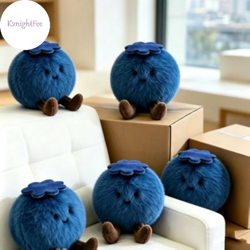 K2nightFee Blueberry Doll Sang Trọng Móc Khóa Túi Quyến Rũ Cho Bé Gái Mô Phỏng Dễ Thương Đồ Chơi Nhồi Bông Có Khuôn Mặt Vô Tội Cho Bapa Phụ Kiện Trang Trí VN