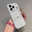 Ốp điện thoại 3D DIY Bling Crystal Puppy cho iPhone 17 16 15 14 13 12 11 Pro Max