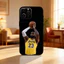 TP-2 Ngôi Sao Bóng Rổ L-Lebron James 23 Ốp Lưng Điện Thoại iPhone17,16,15,13,12 Plus, Max Mềm Silicone Đen Cover