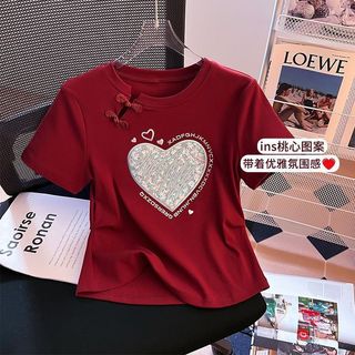 Kích Thước Lớn Khóa In Chữ Áo Thun Nữ Tay Ngắn Mùa Hè 2026 Rời Ôm Hơn Nhìn Thường Ngày Phù Hợp Với Top e