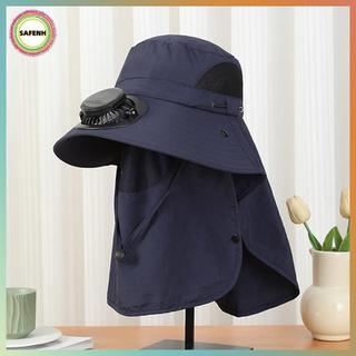 Mũ quạt nam chống tia cực tím, dùng ngoài trời với khả năng hấp thụ năng lượng mặt trời
