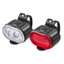 Bộ đèn hậu đèn pha xe đạp ICUCKO, Đèn pha LED siêu sáng có thể sạc lại Đèn hậu có thể sạc lại độ sáng cao Di động Đèn sạc siêu sáng Đi xe đạp