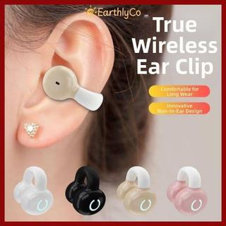 EARTHLYCO Tai kẹp Bluetooth 5.3, dẫn truyền xương, pin lâu, cuộc gọi dài, dùng cho cả nam nữ