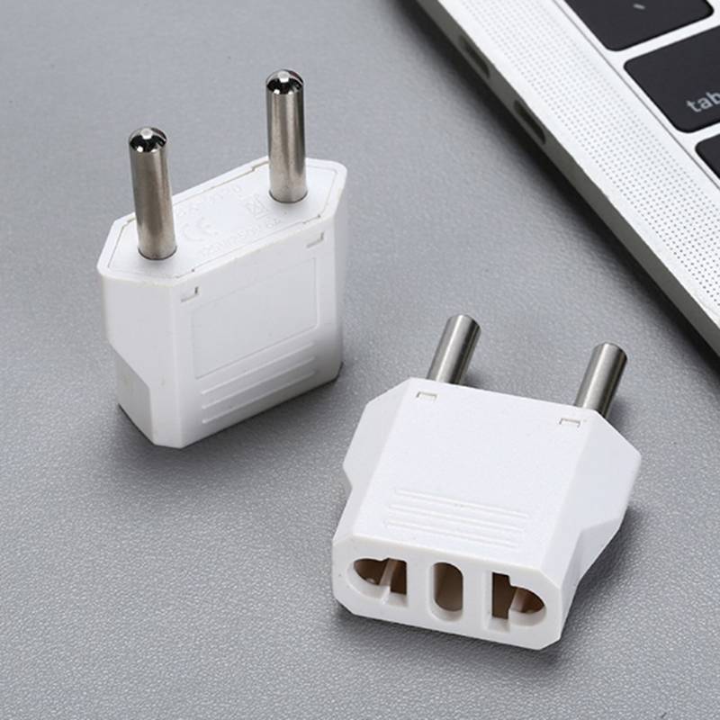 ULJ 5 / 10 Cái Us To Eu Chuyển Đổi Cắm Eu To Us To Us To Au Flat Plug To Dual Use.