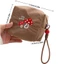 Túi trang điểm FAVORITEGOODS, Ly hợp vải nữ đa năng hình nấm, Hộp đựng cáp dữ liệu ví đựng tiền xu di động đa năng dễ thương