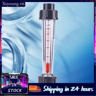 Soyoung Soyoung 100-1000L/H Chất Lỏng Nước Đồng Hồ Ống Nhựa Loại Rotameter Tức Thời LZS 15 Phao Đôi Ren Nữ Cổng Kết Nối Cho DN