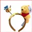 SY Winnie the Pooh Lotso tóc vòng Stitch Hoạt hình dễ thương Sang trọng đồ chơi dây buộc tóc gấu dâu phụ kiện đầu ảnh
