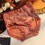 Combo 10 Quần Lót Nữ Lụa Satin Cạp Cao Mềm Mịn Siêu Mỏng Nhẹ Thoáng Khí Co Giãn Tốt Thêu Hoa May Soft QL23R