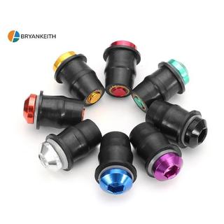 BRYANKEITH 10 Chiếc Kính Chắn Gió Xe Máy Fairing Bu Lông Vít Bộ Tốt Hạt M5 15mm COD