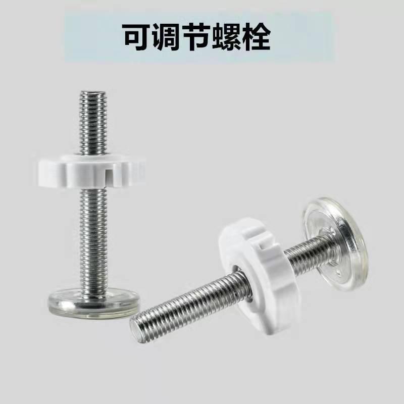 Hàng rào cửa Flat Top Bolt Khe cắm thẻ Cầu thang cho bé Bảo vệ Hàng rào an toàn cho trẻ em Phụ kiện lan can bảo vệ WLN9