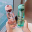 Cốc nước tiện dụng di động bằng nhựa có quy mô Bình nước thể thao dung tích lớn Nam Nữ sinh viên Thể dục Space Cup IBMR