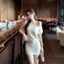 Váy đeo chéo kiểu Pháp Nữ Pure Desire Phong cách nổi tiếng Tính khí Slim-fit Slimer Look High-End Hip S