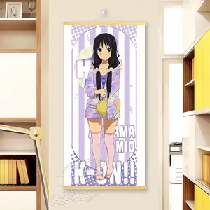 K-on Light-Tone Girl Tranh Trang Trí Hirasawa Chỉ Nakano Azusatsuki Thổi men Cuộn Anime Hai Chiều Trang Trí Tường