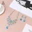 Tiệc Cưới Bộ Bông Tai Nelace Hoa Giọt Nước Nelace Cô Dâu Phụ Kiện Trang Sức Cưới [Mina]