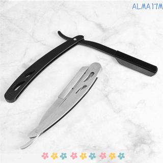 Dao cạo râu ALMA1 Cổ điển Thời trang cũ Gấp thủ công Dao cạo tóc bằng thép không gỉ