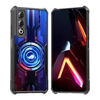 Ốp Điện Thoại Acrylic Cho Nubia Neo 5 Pro 5 3 2 1 4G 5G Ốp Lưng Nubia Neo 3 5 GT Với Họa Tiết Sang Trọng Khung Đen Siêu Mỏng Cứng Chống Trầy Xước Vỏ Bảo Vệ A07-08