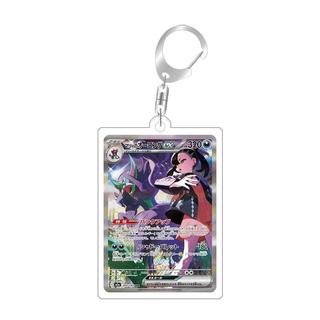 for Pokemon Mega Dream Ex Ptcg Dragonite Qikachu Keychain Diy Acrylic Pendant Hanging Ornaments Anime Game Colle