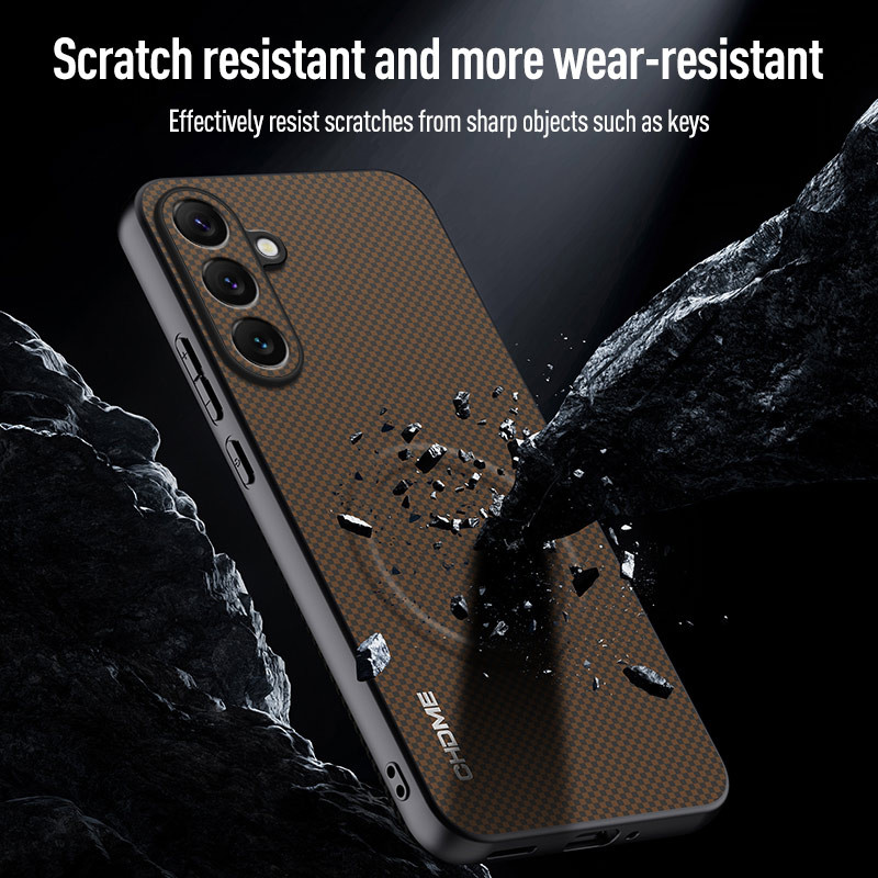 Dành Cho Samsung Galaxy S26 S25 S24 FE S23 Plus S22 S21 S20 Ultra 5G Từ Tính Có Họa Tiết Nổi Da PU Thân Thiện Với Da Mềm