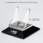 PNPIA- Giá đỡ màn hình cuộn dây câu Acrylic Giá đỡ cuộn dây quay Ra bền chống trượt nước thả bánh xe hỗ trợ
