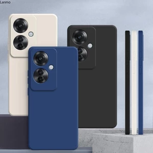 Tpu mềm cho Ốp lưng OPPO Reno 11F 5G màu trơn OPPO Reno11F 5g Vỏ bảo vệ silicon chống rơi màu trơn đơn giản