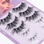 Bộ lông mi giả phong cách Rock - Upper Lower C Curl Natural Look Sợi nhân tạo