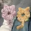 AqToCna Dễ Thương Sang Trọng Mèo Con Dây Buộc Tóc Hoạt Hình Ngọt Ngào Đuôi Mèo Scrunchies Dây Tóc Ba Của Đầu Phụ Kiện Tóc Quà Tặng AqToCna