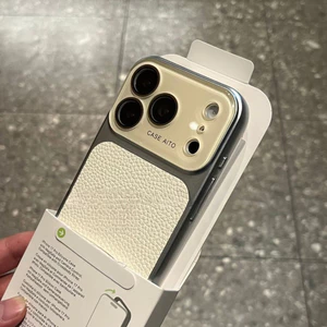 Ốp điện thoại họa tiết da vải thiều Thích hợp cho vỏ điện thoại iPhone17Promax Phong cách mới Giá trị cao Thích hợp cho iPhone16pro Kính 15 Chống va chạm 14 Chống sốc