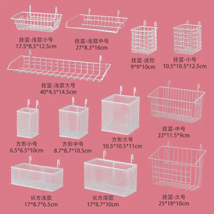 Kệ Lưu Trữ Tường Dụng Cụ Tiện Dụng Không Đục Lỗ Treo Tường Giỏ Phòng Tắm Sinh Viên Ký Túc Xá Để Bàn Kệ S