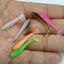PYCOU 20 Mồi Câu Cá, Thiết Kế Đuôi T Micro Mềm Đuôi T Giun Mồi, Hình Giun 5.5cm Mồi Nhân Tạo Bass Câu Cá