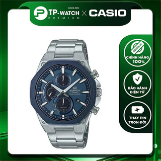 Đồng Hồ Nam Dây Thép Casio Edifice EFS-S570DB-2AUDF Chính Hãng - EFS-S570DB-2A Kính Sapphire - Pin Năng Lượng Mặt Trời