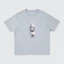 Áo thun cổ tròn tay ngắn phong cách thoải mái, họa tiết in, 100% cotton, phù hợp unisex nam nữ