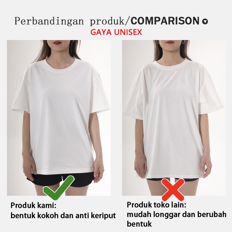 Áo thun ngắn tay cotton cổ tròn dáng rộng in logo thỏ dễ thương, phù hợp cho nam và nữ