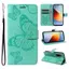 Ốp Lưng Cho Redmi A7 Pro Big Bướm Da Khe Cắm Thẻ Dây Đeo Tay Chống Rơi Vỏ Điện Thoại