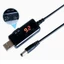 CP99 - Cáp chuyển đổi tăng cường USB 5V sang 9V 12V + Bộ kết nối 3,5x1,35mm để cấp nguồn / Bộ sạc / Bộ chuyển đổi nguồn