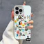 Bán Sản Phẩm Mới gmm Búp Bê Dễ Thương Ốp Lưng Điện Thoại Iphone 17 16 15 14 Pro Max 13 12 Mini 11 Pro X XS XR 8 7 6 Plus Màu Bạc Chất Lượng Cao