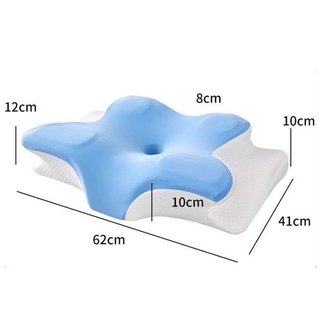Chỉnh hình bướm Memory Foam Gối hỗ trợ cổ tử cung Gối ngủ giảm đau cổ