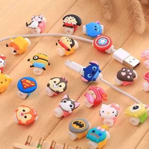 Nút Gắn Bảo Vệ Dây Cáp Sạc, Tai Nghe Hình Thú Hoạt Hình Ngộ Nghĩnh (Mẫu Ngẫu Nhiên)