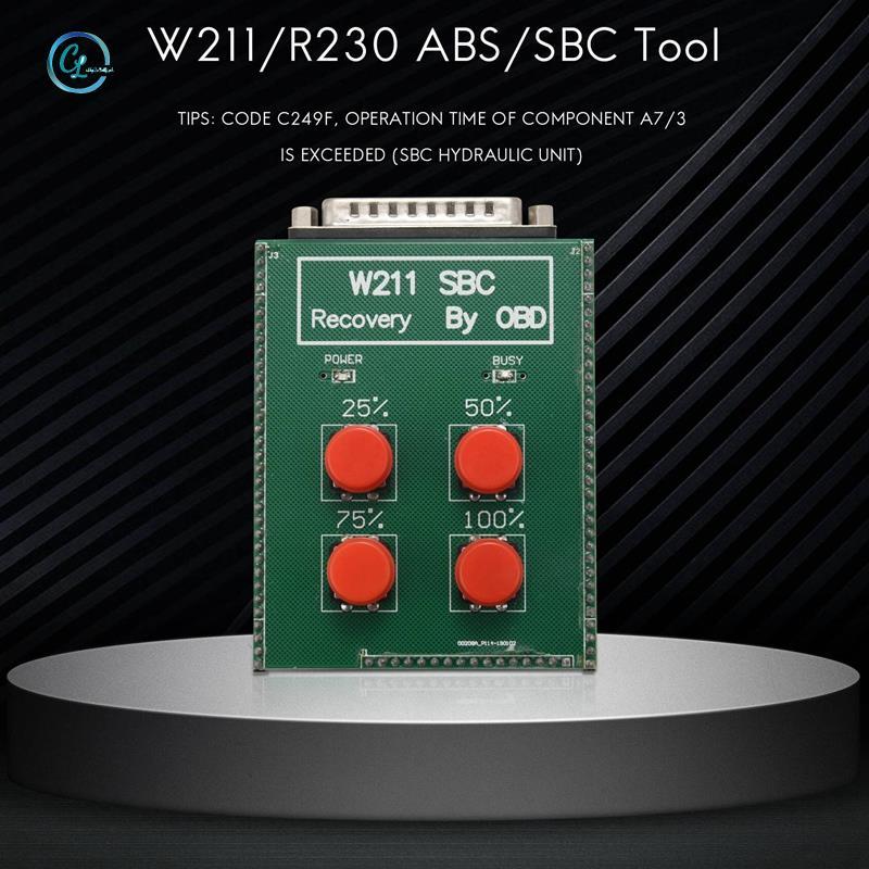 Cho OBD W211 R230 ABS Công Cụ Sửa Chữa Mã C249F Công Cụ Đặt Lại Cho Be -Nz