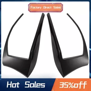 Dành Cho -Golf 7 MK7 GTD 2012-2015 Phía Sau Cản Bộ Chia Canard Đèn Sương Mù Ánh Sáng Lỗ Thông Khí Bên Viền Bao Da Sáng Đen