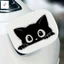 Nhãn dán xe mèo đen 15cm - Decal nhìn trộm ngộ nghĩnh cho xe máy ô tô