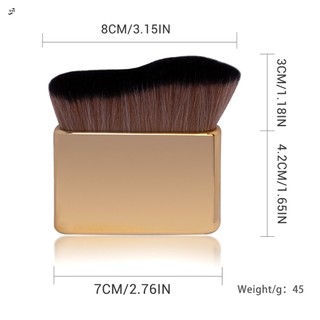 Bàn chải trang điểm nền siêu mềm cỡ lớn - Bàn chải mặt đa năng để trang điểm