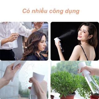 Bình xịt áp lực cao Xịt mịn có thể đổ lại PP PET Tóc Trang điểm Nước hoa Cây tưới cây