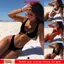Bộ Bikini nữ DUSKGLOW Mùa hè Push Up V Thông Đồ bơi eo thấp