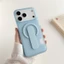Ốp Điện Thoại 17Pro Phong Cách Mới iPhone16proma Giá Đỡ Nhẫn Trong Suốt Bao Gồm Tất Cả Chống Sốc