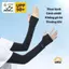 Găng Tay Chống Nắng/ UV UPF50+ Xỏ Ngón Thun Lạnh Co Giãn 4 Chiều