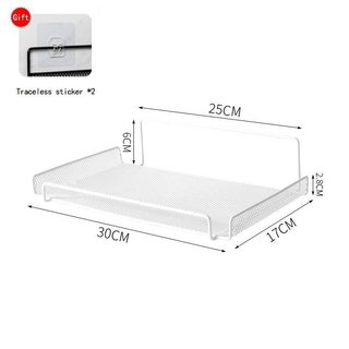 Kệ Bộ Định Tuyến Treo Tường Thép Carbon Giá Đỡ WiFi Hộp Tivi Người Tổ Chức Khoan Giá Để Đồ Gia Đình Miễn Phí