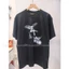 Hàng có sẵn chất lượng cao Real Shot * * Tra * * star * * Hip-Hop Phong cách Mỹ 260g Áo thun ngắn tay dáng rộng Cotton nguyên chất 260g