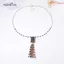 AqToCna Hợp Kim Thời Trang Handmade Hạt Nelace Với sel Mặt Dây Chuyền Phóng Đại Cá Tính Chất Lượng Cao Vintage Trang Sức Phụ Kiện Quà Tặng AqToCna
